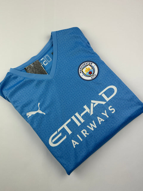 2021-22 Manchester City shirt made by Puma size Large