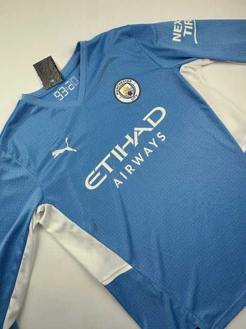 2021-22 Manchester City shirt made by Puma size Large