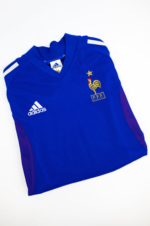 France 2002-04 Football Shirt made by Adidas size XLB