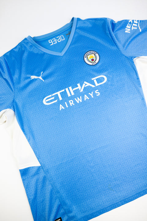 Manchester City 2021-22 Football Shirt made by Puma size XXL