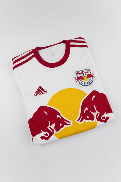 New York Red Bulls 2013-14 Football Shirt made by Adidas size Small