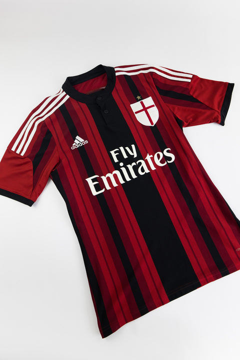 AC Milan 2014-15 football shirt made by Adidas size Small